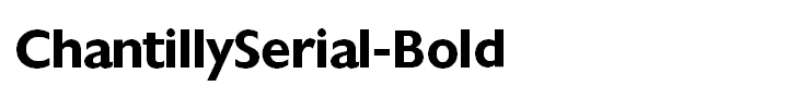 ChantillySerial-Bold