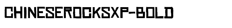 ChineseRocksXp-Bold