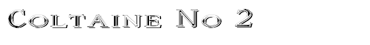 Coltaine No 2