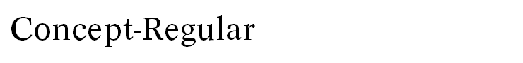 Concept-Regular