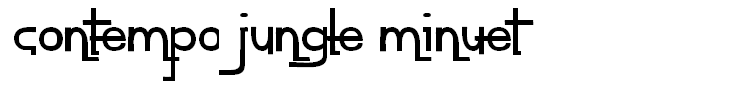 contempo jungle minuet