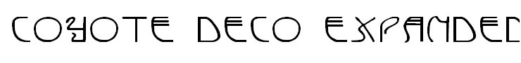 Coyote Deco Expanded