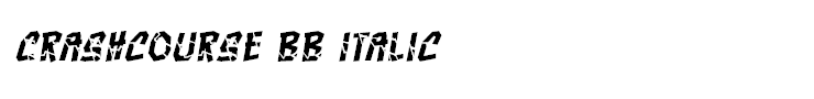 Crashcourse BB Italic