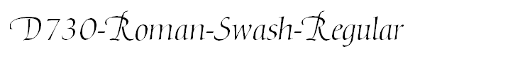 D730-Roman-Swash-Regular