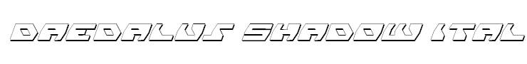 Daedalus Shadow Italic