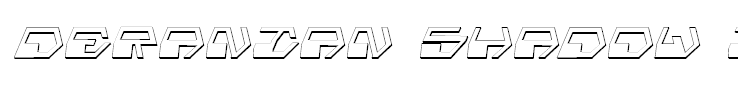 Deranian Shadow Italic