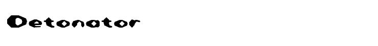 Detonator