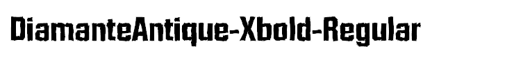 DiamanteAntique-Xbold-Regular