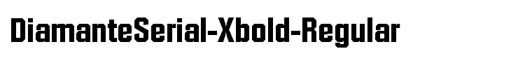 DiamanteSerial-Xbold-Regular