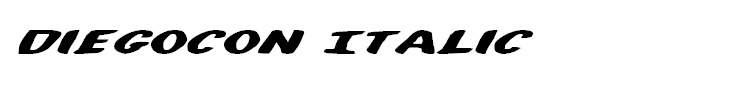 DiegoCon Italic