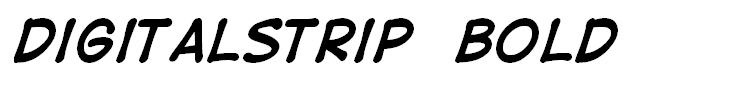 DigitalStrip  Bold