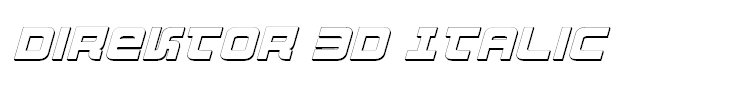 Direktor 3D Italic