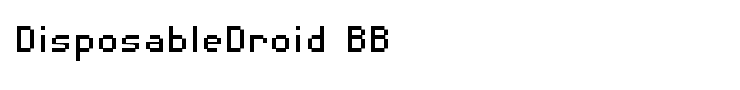 DisposableDroid BB
