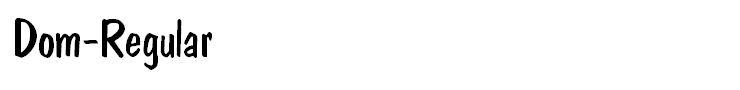 Dom-Regular