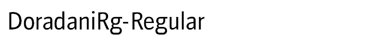 DoradaniRg-Regular