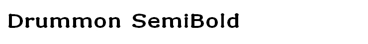 Drummon SemiBold