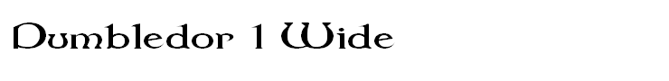 Dumbledor 1 Wide