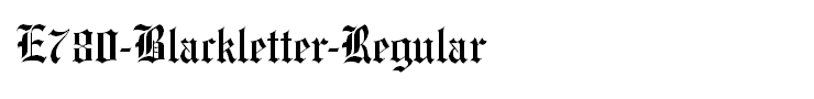 E780-Blackletter-Regular