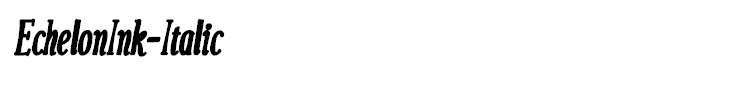 EchelonInk-Italic