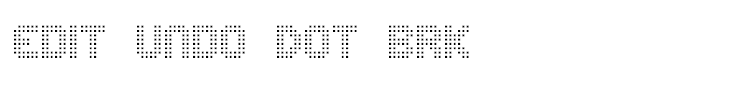 Edit Undo Dot BRK
