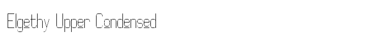 Elgethy Upper Condensed