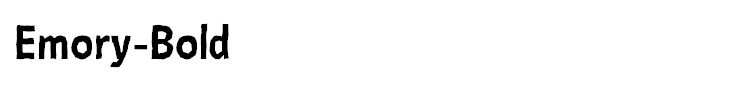 Emory-Bold
