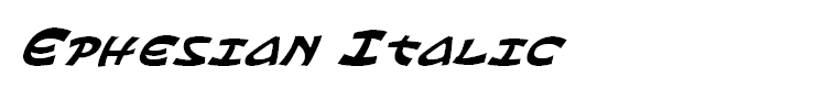 Ephesian Italic