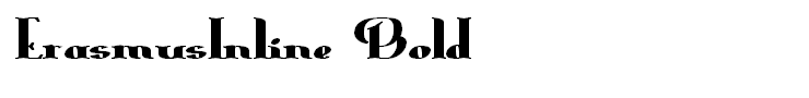 ErasmusInline Bold