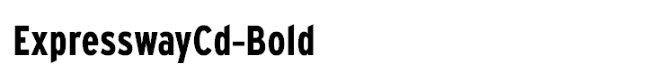 ExpresswayCd-Bold