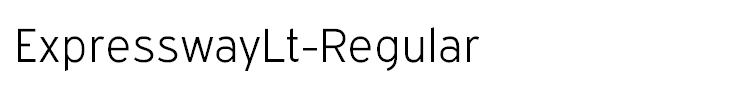 ExpresswayLt-Regular