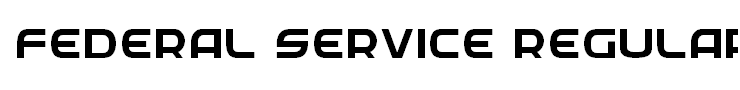 Federal Service Regular