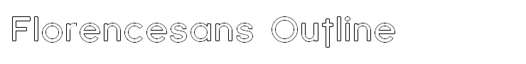 Florencesans Outline