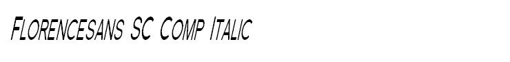 Florencesans SC Comp Italic