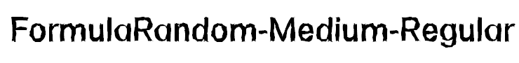 FormulaRandom-Medium-Regular