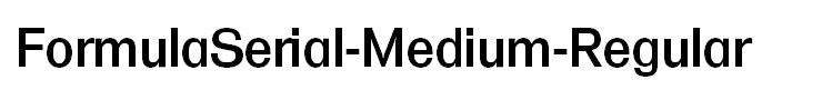 FormulaSerial-Medium-Regular