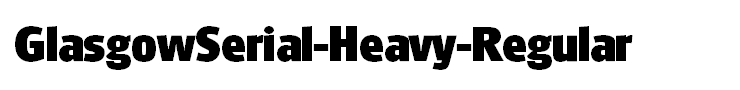 GlasgowSerial-Heavy-Regular
