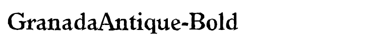 GranadaAntique-Bold