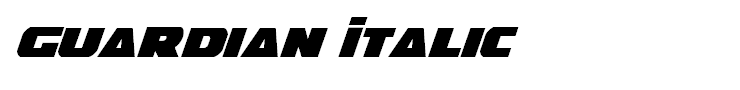 Guardian Italic