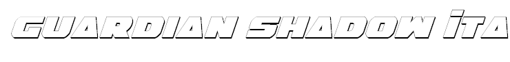 Guardian Shadow Italic
