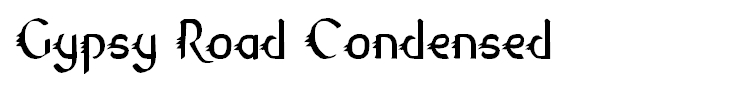 Gypsy Road Condensed