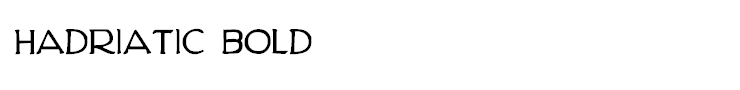 Hadriatic Bold
