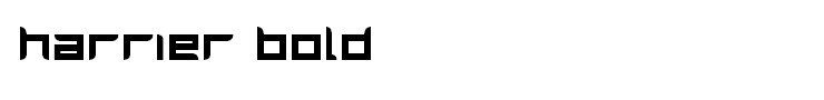 Harrier Bold