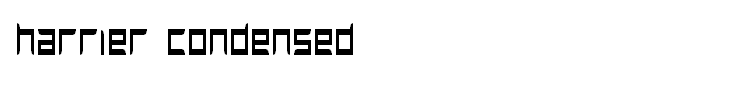 Harrier Condensed