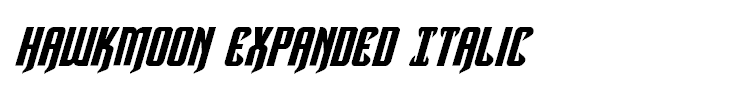 Hawkmoon Expanded Italic
