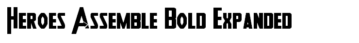 Heroes Assemble Bold Expanded