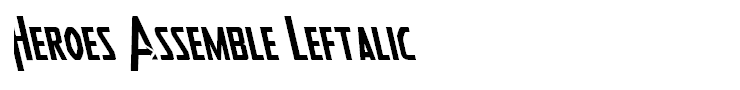 Heroes Assemble Leftalic