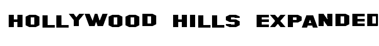 Hollywood Hills Expanded