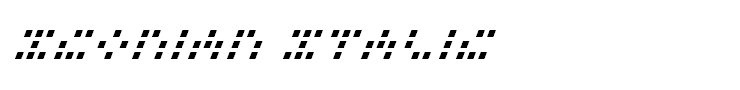 Iconian Italic