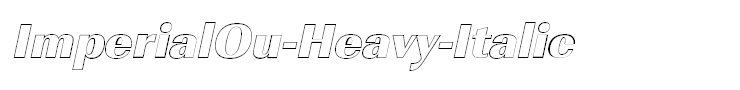 ImperialOu-Heavy-Italic