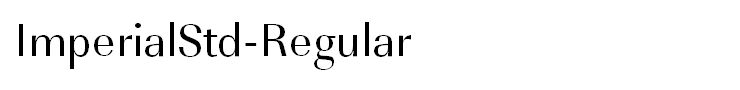 ImperialStd-Regular